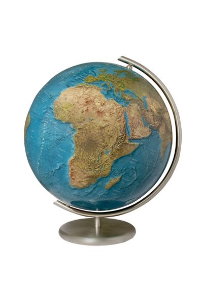 Columbus Stuttgart Illuminated Glass Desktop Globe 16 Inch