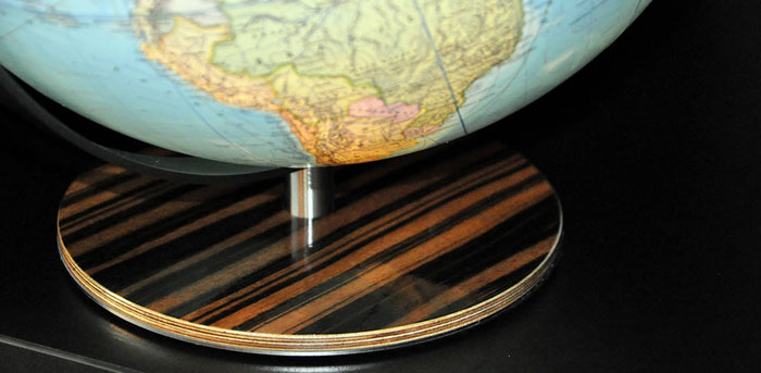 Desktop World Globe Base
