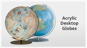 Acrylic Desktop Globes