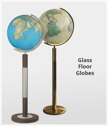Crystal Floor Globes